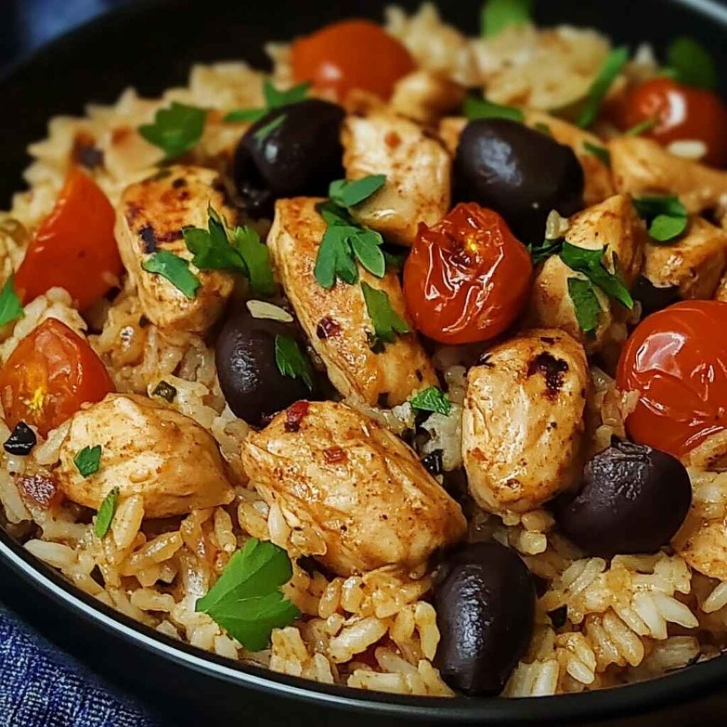 Mediterranean Chicken and Rice