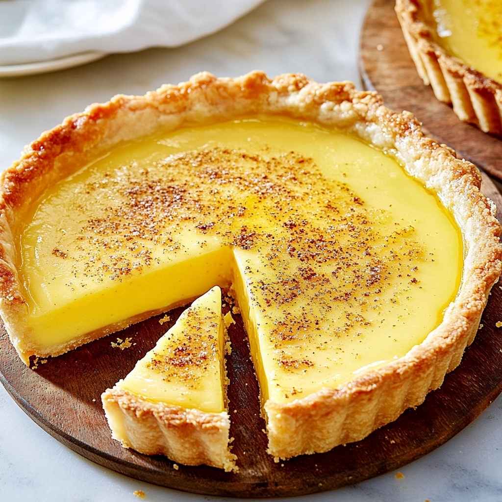 Traditional British Custard Tart