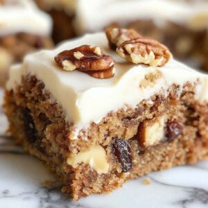 Date and Walnut Traybake Cake